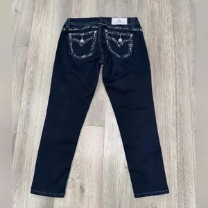 Buckle Miss Me Womens Easy Crop Denim thumbnail 4