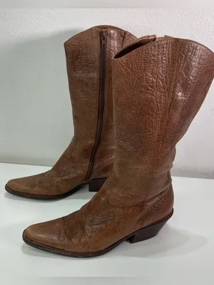 Coconuts by Matisse Brown Western Butterfly Cowgirl Boots Women's 7 M Festival Boho thumbnail 1