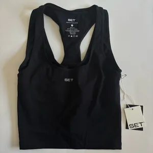 Set Active Sporty Gym Tank Black thumbnail 1