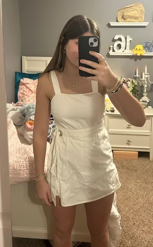 Jessica Simpson White Dress/romper thumbnail 2