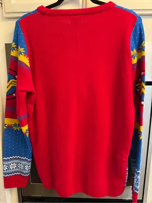 NWT - wonder women ugly Christmas sweater thumbnail 3