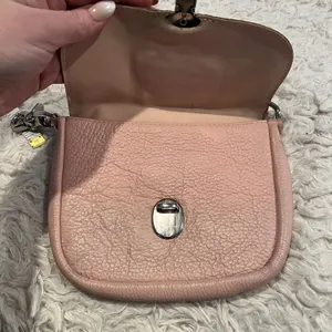 Harley Davidson Small Light Pink Leather Bag Pouch Purse No Strap Biker See Pics thumbnail 6