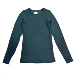 Athleta RemarkaWool Crewneck Top Women's S Long Sleeve Shirt Green Ski Gorpcore thumbnail 2