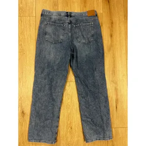 Aeropostale Womens High Rise Baggy Jeans Blue Medium Wash Cotton Size 14 MTMLPK1 thumbnail 7