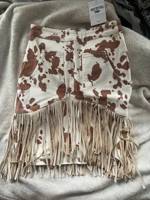 Coco Kay Boutique Cow Skirt thumbnail 1