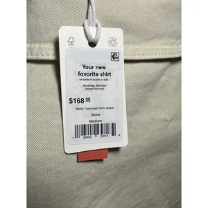 Marine Layer Molly Oversized Shirt Jacket Stone Beige Medium NWT Shacket $168 thumbnail 12