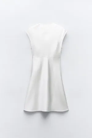 Zara mini dress satin effect lingerie style slip party wedding coctail thumbnail 10