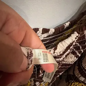 By Anthropologie Leopard Print ruffled maxi dress XL Smocking Flutter Sleeve #14 thumbnail 10