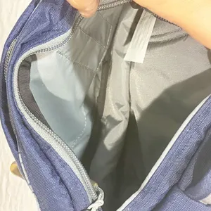 L.L. Bean Nylon Hiking Camping Fanny Waist Pack‎ Outdoor Bag Blue 1990s 90s thumbnail 3