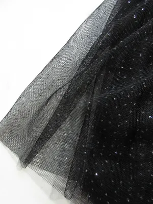 NWT Hill House Collector's Ellie Nap in Black Glitter Tulle Smocked Midi Dress M thumbnail 11