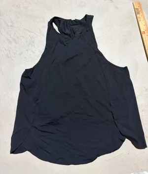 Lululemon Black athletic Racerback Tank Top activewear thumbnail 1