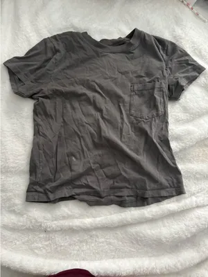 Brandy Melville 28 Grey Crop Top thumbnail 2