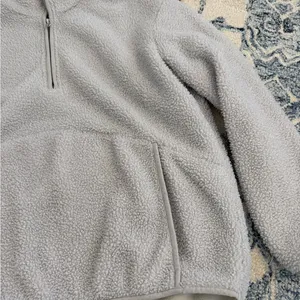 BAILEY 44 Women's Ivory Fleece 1/4 Zip Pullover size medium thumbnail 6
