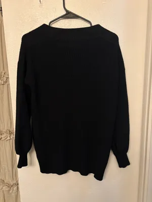 off shoulder sweater Black Size L thumbnail 2
