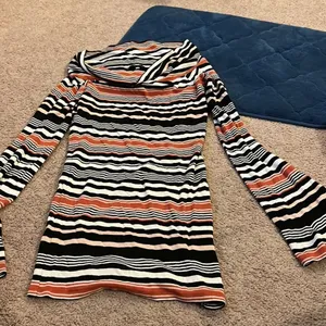 Free‎ people striped tunic M thumbnail 4
