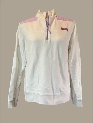 Vineyard Vines Women's Half-Zip Pullover Sweatshirt Size M thumbnail 1