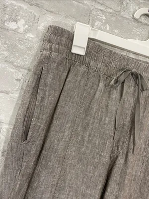 Athleta Retreat Linen High Rise Ankle Pant thumbnail 3