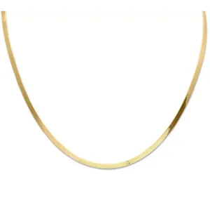 Gold Snake Thick Chain Adjustable Necklace thumbnail 2