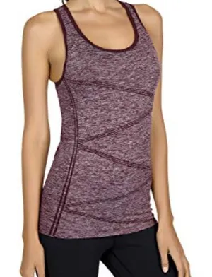 Disbest purple yoga racerback tank thumbnail 1