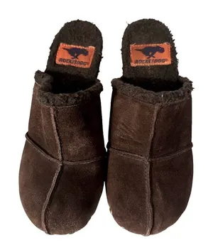 Rocket Dog Suede Leather studded clogs EUC thumbnail 1