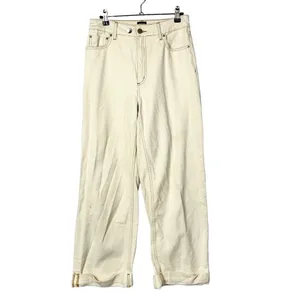 Urban Outfitters BDG Off White‎ Stovepipe High Rise Wide Leg Jeans 27 thumbnail 3