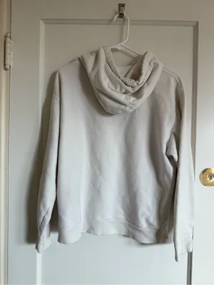 Brandy Melville Cream Pullover Hoodie thumbnail 2
