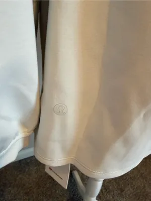 NWT Lululemon Softstreme Cinch-Waist Full-Zip Jacket size medium color bone thumbnail 8