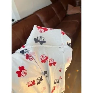 Hanna Andersson women's disney minnie‎ mouse pajama pants joggers XL thumbnail 5
