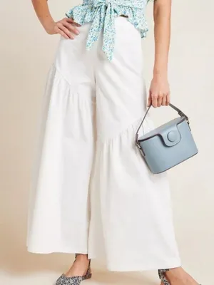Anthropologie Corfu Wide-Leg Pants Size 6 thumbnail 5
