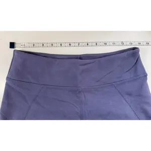 Free‎ People FP Movement Purple Tulip Hem High Rise Leggings Gym Yoga Small thumbnail 7