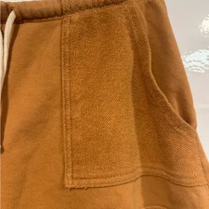 Aerie Brown Athletic Shorts with terry cloth‎ detailing thumbnail 2