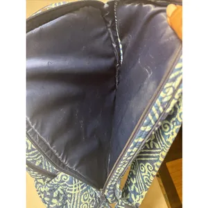 Vera Bradley Cuban Tiles Campus Tech Backpack RETIRED Blue Laptop Compartment thumbnail 11
