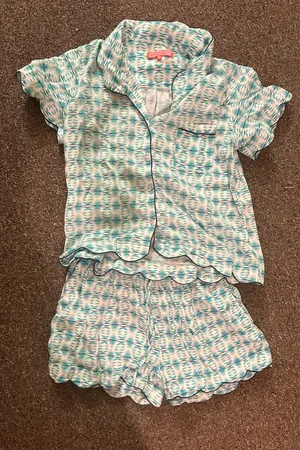 Laura Park Brooks Avenue Scalloped Pajama Set thumbnail 2
