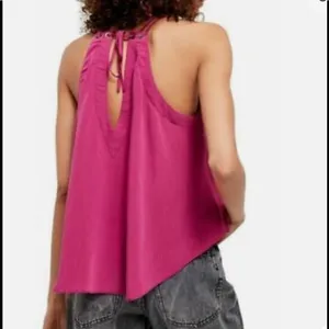 Free people slinky black top SZ medium thumbnail 6