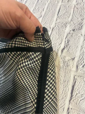 White House Black Market Black and White‎ Glen Plaid Pencil Skirt thumbnail 8