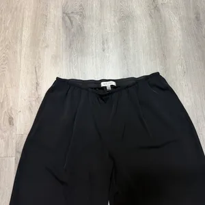 Kasper Plus Size 2X Black Pull-On Pants Stretch Wide Leg Career Trousers thumbnail 5