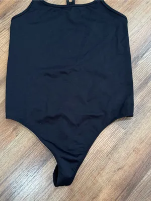 TNA Aritzia racer back body suit Black Size XS thumbnail 3