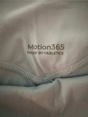 Fabletics Light Blue Motion365 High-Waist Leggings with Side Pockets thumbnail 3