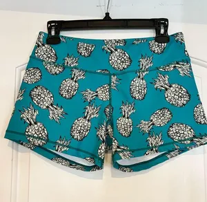 Born Primitive Pineapple Booty Shorts Spandex Crossfit thumbnail 4