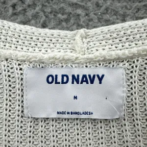 NWT Old‎ Navy Knit Sweater Dress Ivory Capsule Holiday Stretch Women's Medium thumbnail 3