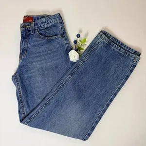 Arizona Jean Co Relaxed Fit Jeans Womens 14R Blue Denim Straight Leg thumbnail 1
