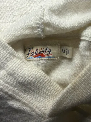 Faherty Sun & Wave Organic Cotton Hoodie Boho Costal Lightweight Medium. thumbnail 6