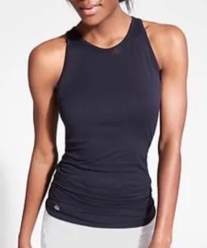 Athleta finish fast tank top black thumbnail 1