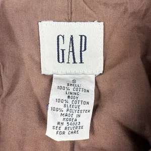 GAP Brown Barn Chore‎ Coat Jacket Corduroy Size Small Outdoors Streetwear thumbnail 4