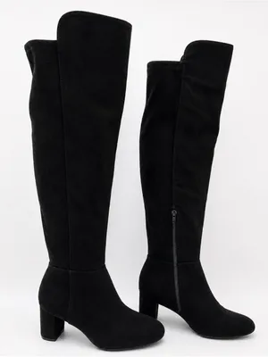 Kelly & Katie Hayd Wide Calf Tall Boots Black Size 7.5W thumbnail 2