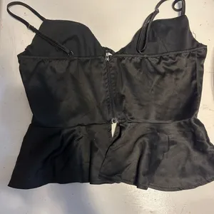Windsor Black Lace-Up Bustier Top thumbnail 4