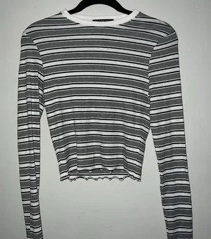 Mandee stripped top size medium thumbnail 1
