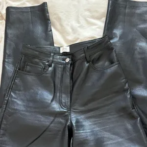 Aritzia Straight Leg Leather Pants thumbnail 1
