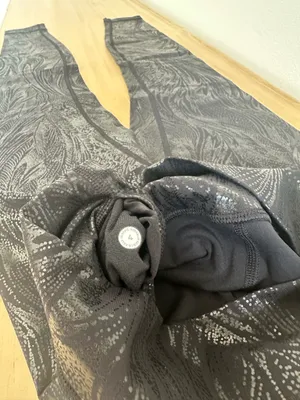 Lululemon Wunder Under High-Rise Tight 28" *Shine Acclimatize Black Black Foil 4 thumbnail 5