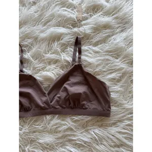 Skims Fits Everybody Crossover Bralette Umber Size 3X thumbnail 4
